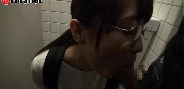  Prestige top page httpbit.ly2pUpg1m　Aitsuki Haruna - Glasses girl of old book store clerk porn Debut
